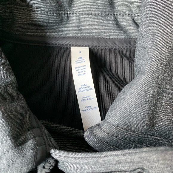 Lululemon warm winter black coat like new - Picture 2 of 6